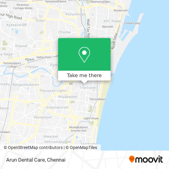 Arun Dental Care map