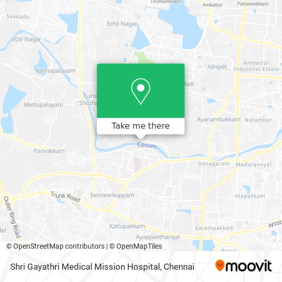 Shri Gayathri Medical Mission Hospital map