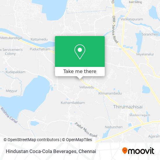 Hindustan Coca-Cola Beverages map