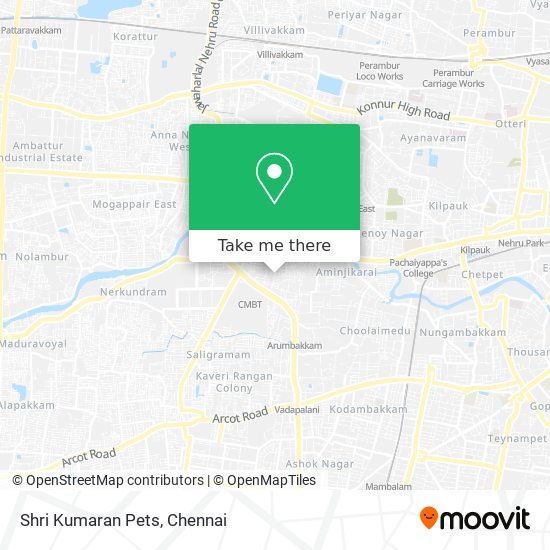 Shri Kumaran Pets map