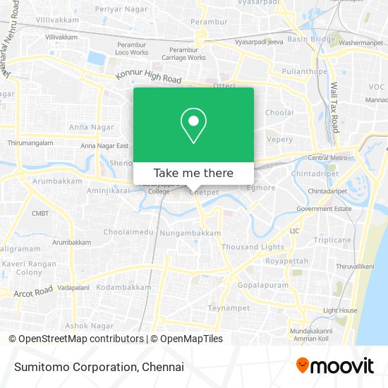 Sumitomo Corporation map