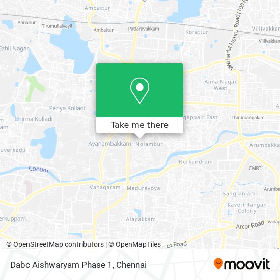 Dabc Aishwaryam Phase 1 map
