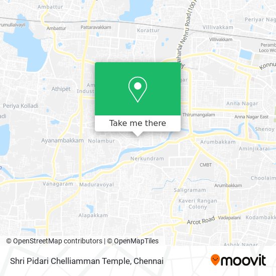 Shri Pidari Chelliamman Temple map