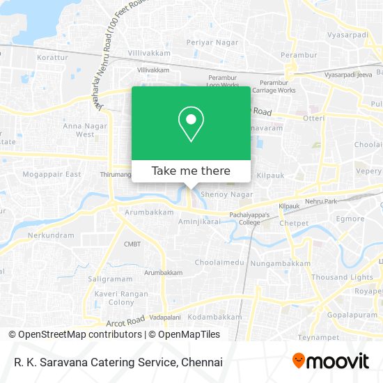 R. K. Saravana Catering Service map