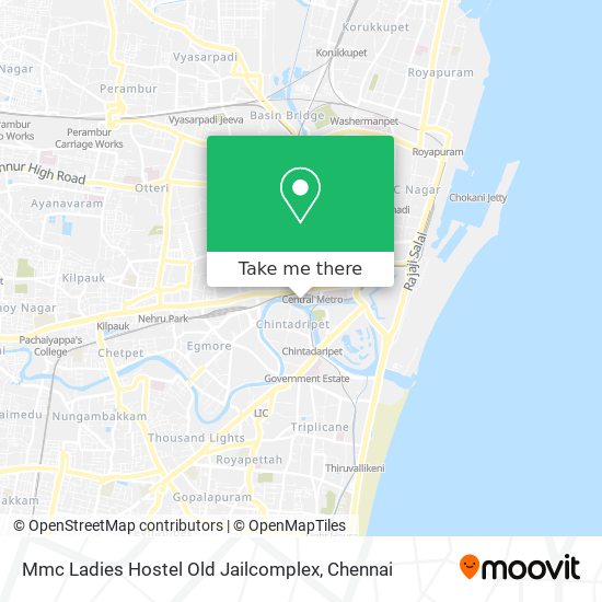 Mmc Ladies Hostel Old Jailcomplex map