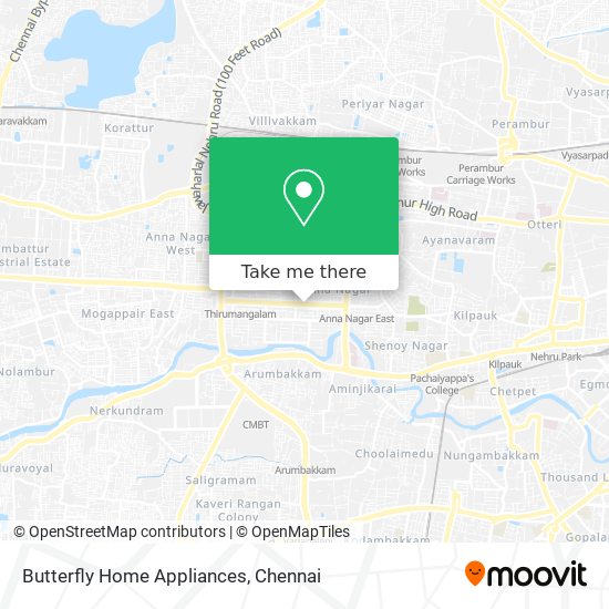Butterfly Home Appliances map