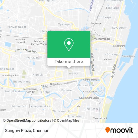 Sanghvi Plaza map