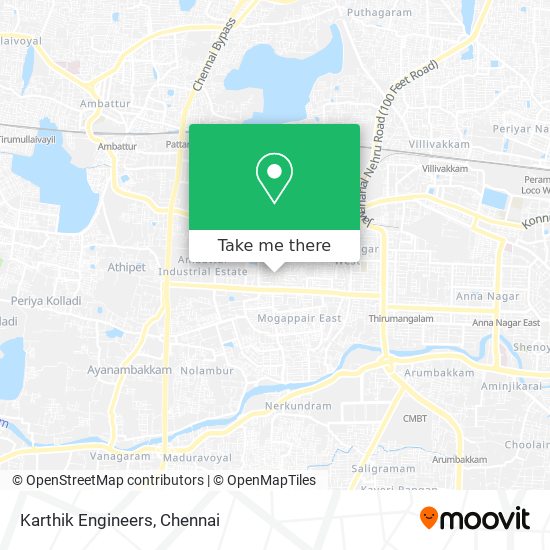 Karthik Engineers map