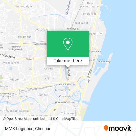 MMK Logistics map