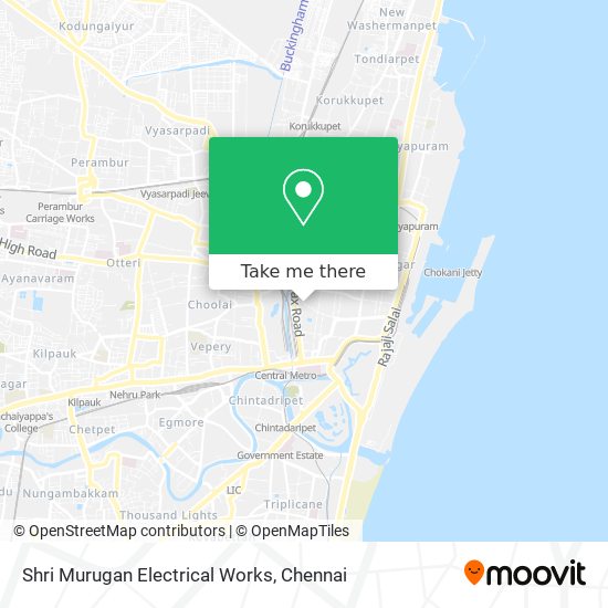 Shri Murugan Electrical Works map