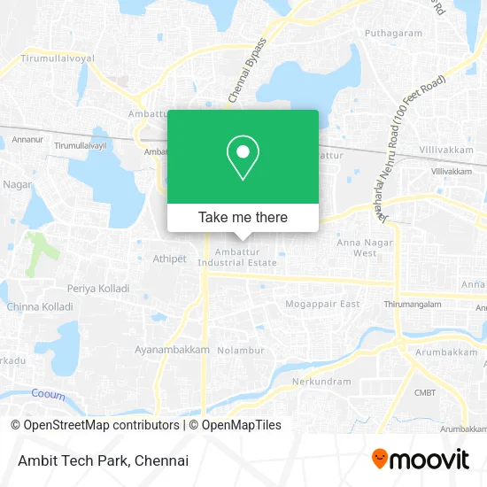 Ambit Tech Park map