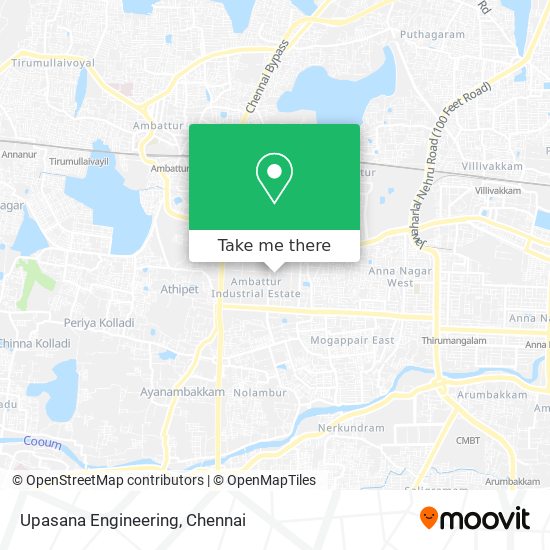 Upasana Engineering map