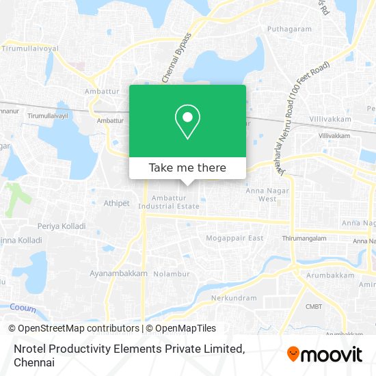 Nrotel Productivity Elements Private Limited map