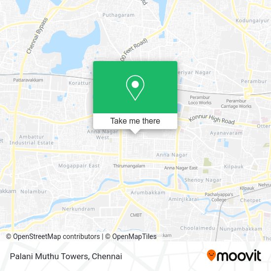 Palani Muthu Towers map