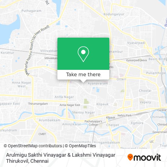 Arulmigu Sakthi Vinayagar & Lakshmi Vinayagar Thirukovil map