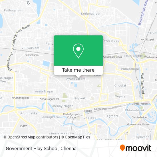 Government Play School map