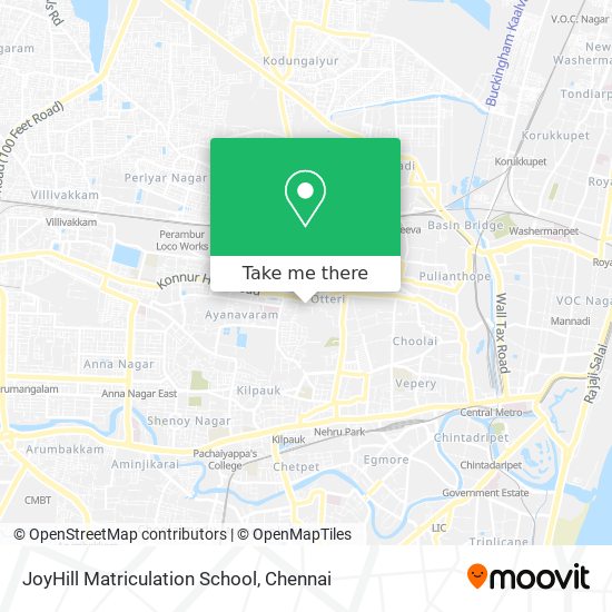 JoyHill Matriculation School map