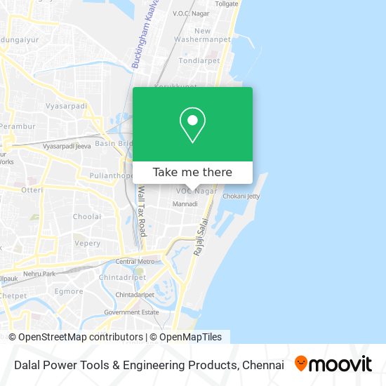 Dalal Power Tools & Engineering Products map