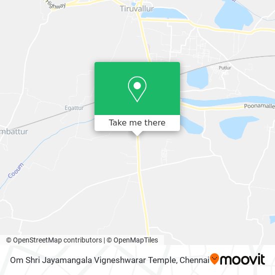 Om Shri Jayamangala Vigneshwarar Temple map