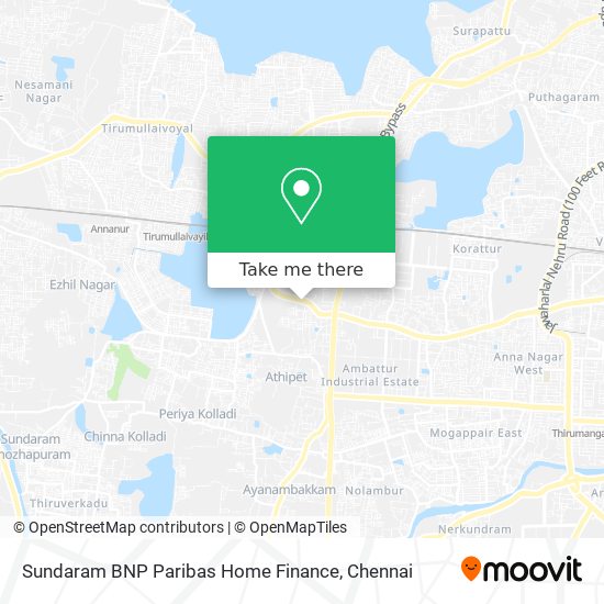 Sundaram BNP Paribas Home Finance map