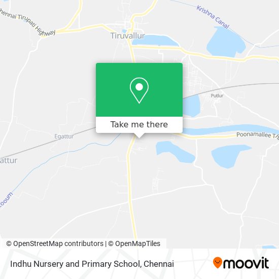 Indhu Nursery and Primary School map