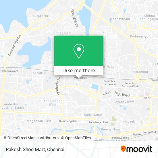 Rakesh Shoe Mart map