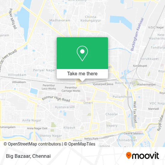 Big Bazaar map