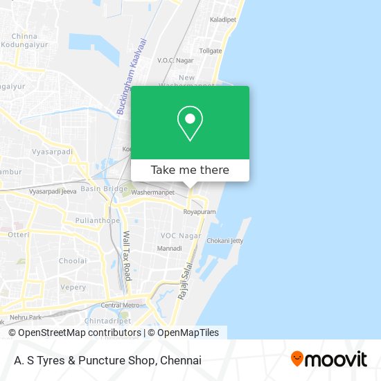 A. S Tyres & Puncture Shop map