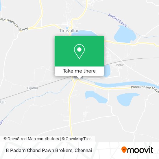 B Padam Chand Pawn Brokers map