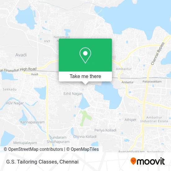 G.S. Tailoring Classes map