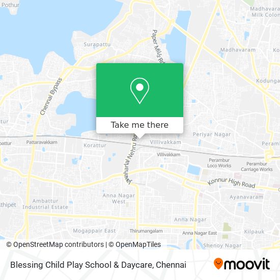Blessing Child Play School & Daycare map