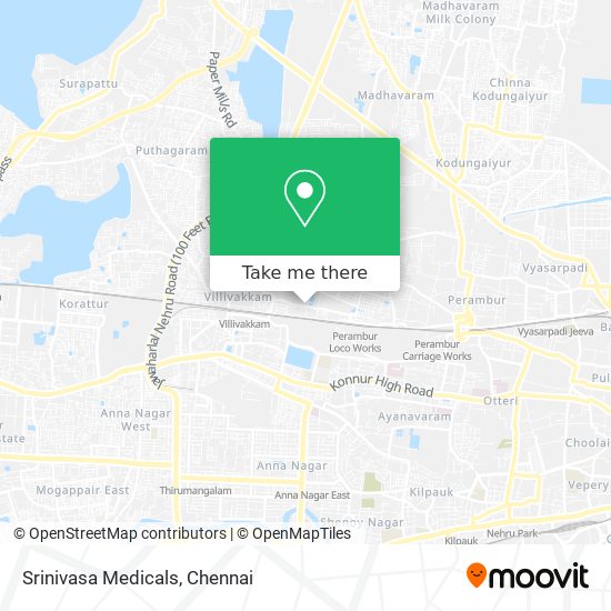 Srinivasa Medicals map