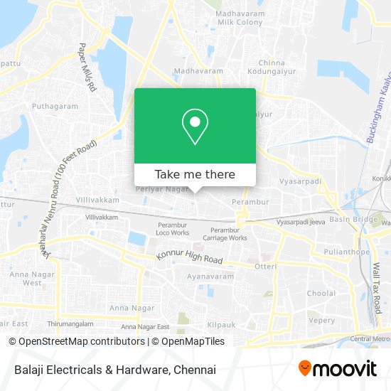 Balaji Electricals & Hardware map