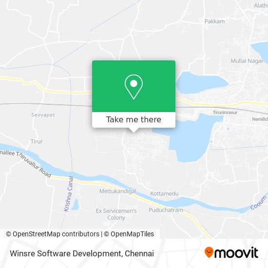Winsre Software Development map