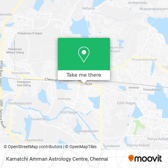 Kamatchi Amman Astrology Centre map