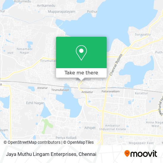 Jaya Muthu Lingam Enterprises map
