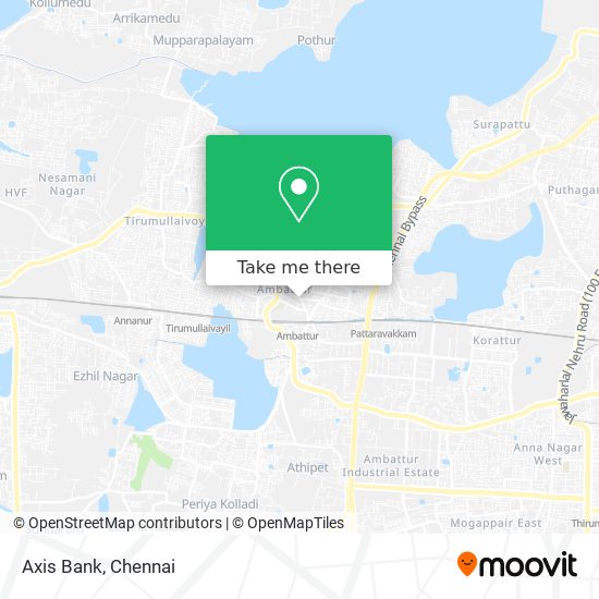 Axis Bank map