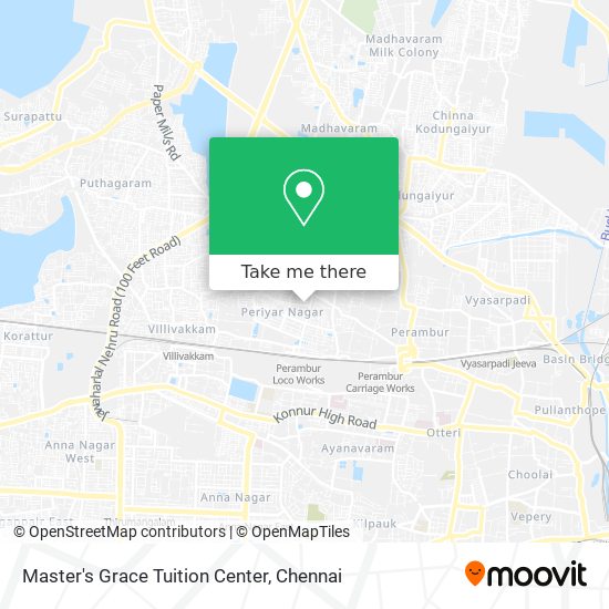 Master's Grace Tuition Center map