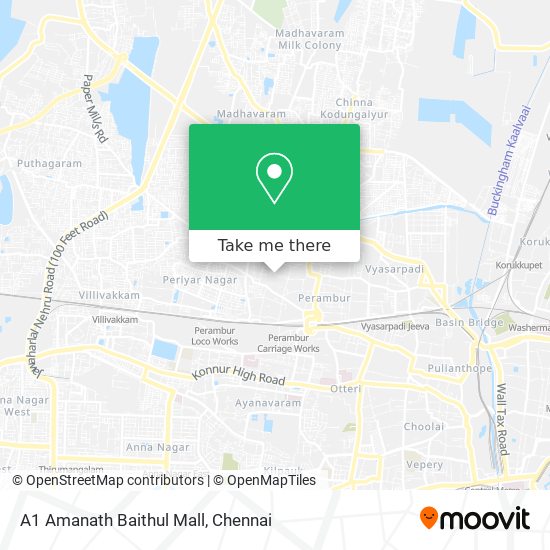 A1 Amanath Baithul Mall map