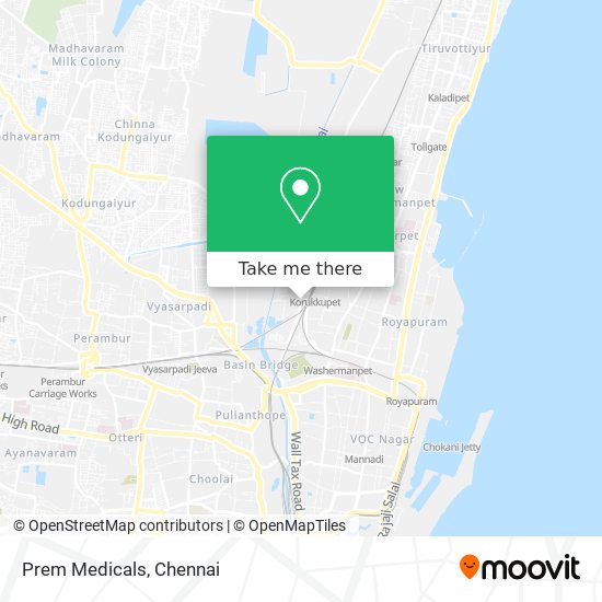 Prem Medicals map