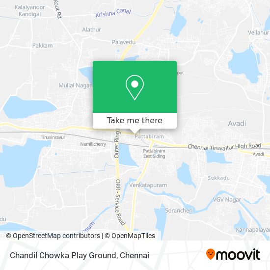 Chandil Chowka Play Ground map