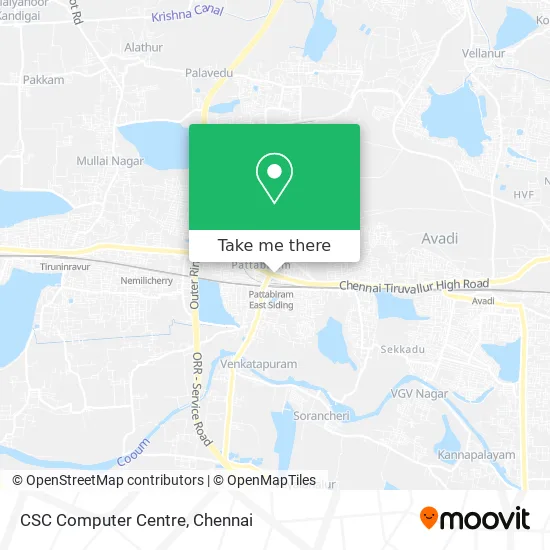 CSC Computer Centre map