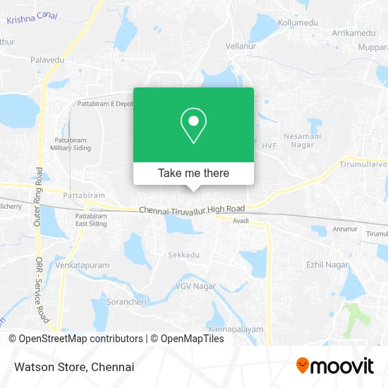 Watson Store map