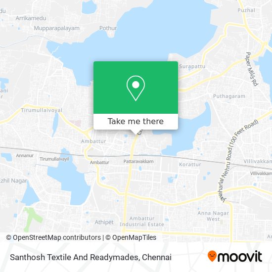 Santhosh Textile And Readymades map