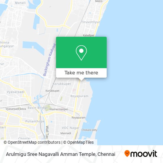 Arulmigu Sree Nagavalli Amman Temple map