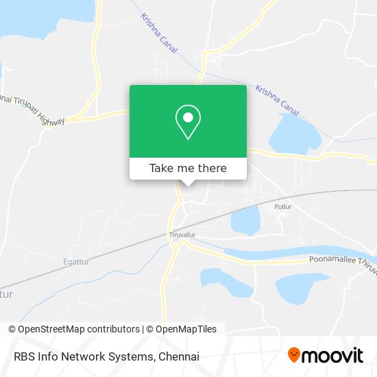RBS Info Network Systems map