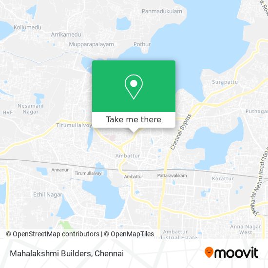 Mahalakshmi Builders map