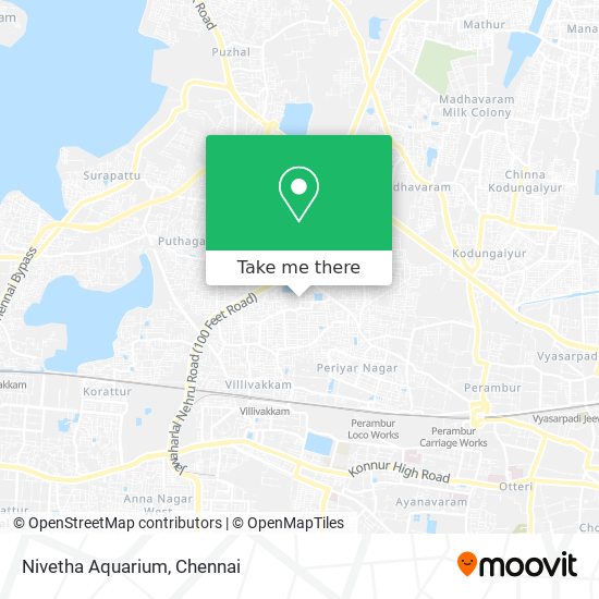 Nivetha Aquarium map