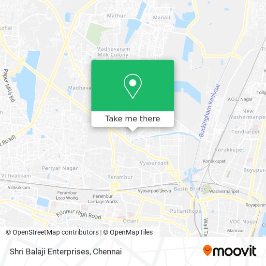 Shri Balaji Enterprises map
