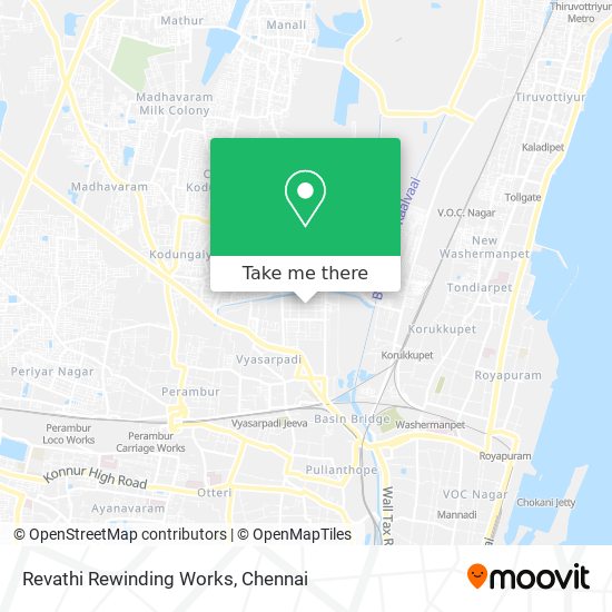 Revathi Rewinding Works map